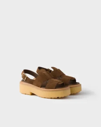 Suede Sandals