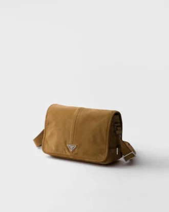 Suede Shoulder Bag