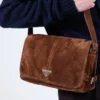 Suede Shoulder Bag