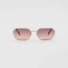 Sunglasses with Prada Triangle Logo