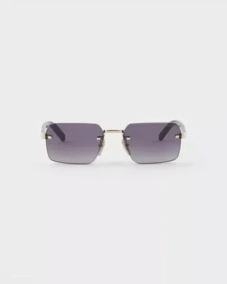 Sunglasses with the Iconic Metal Plaque