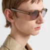 Sunglasses with the Iconic Metal Plaque