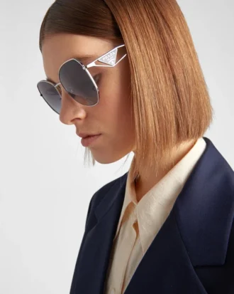 Sunglasses with Triangle Logo