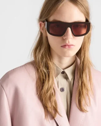 Sunglasses with Triangle Logo