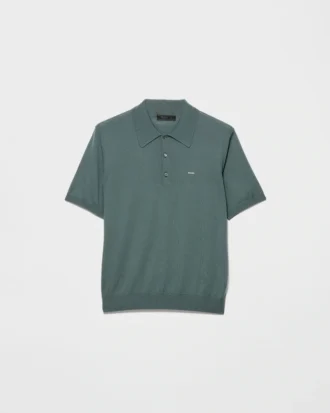 Superfine Wool Polo Shirt