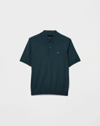 Superfine Wool Polo Shirt