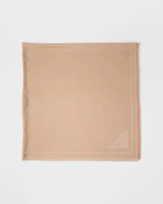 Symbole Silk and Wool Jacquard Shawl