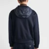 Technical Cotton and Re-Nylon Hoodie