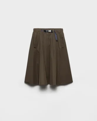 Technical Fabric Circle Skirt
