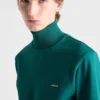Technical Fabric Turtleneck Sweatshirt