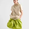 Technical Taffeta Skirt