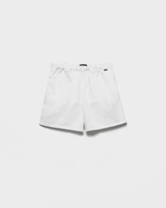 Twill Swim Trunks