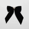 Velvet Bow Hair Clip