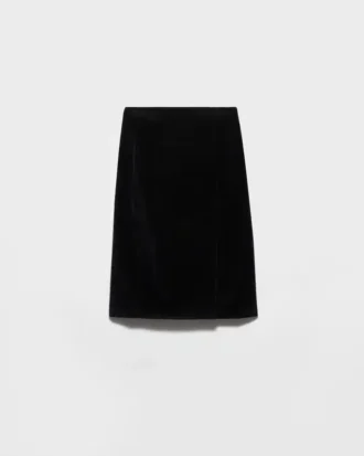 Velvet Midi-Skirt