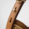 Wicker and Leather Prada Arqua Bag