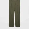 Wide-Leg Wool Pants