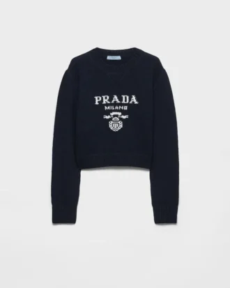 Wool and Cashmere Crew-Neck Sweater