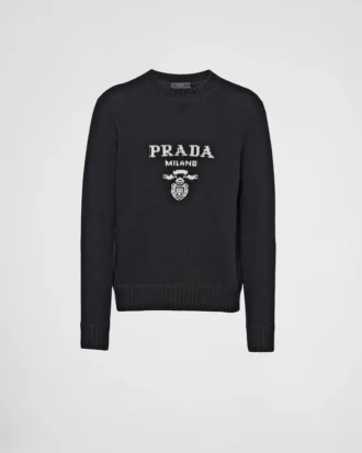 Wool and Cashmere Crew-Neck Sweater