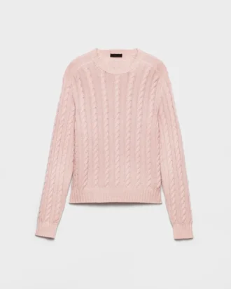 Wool and Cashmere Crew-Neck Sweater