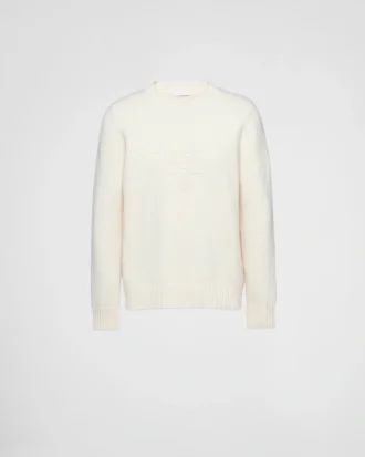 Wool and Cashmere Crew-Neck Sweater