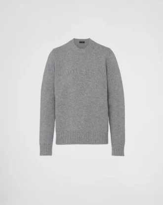 Wool and Cashmere Crew-Neck Sweater