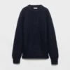 Wool and Cashmere Crew-Neck Sweater