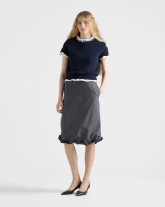 Wool and Cashmere Crew-Neck Sweater