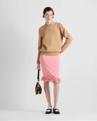 Wool and Cashmere Crew-Neck Sweater