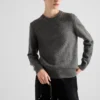 Wool and Cashmere Crew-Neck Sweater