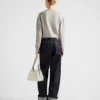 Wool and Cashmere Crew-Neck Sweater