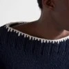 Wool Boat-Neck Sweater