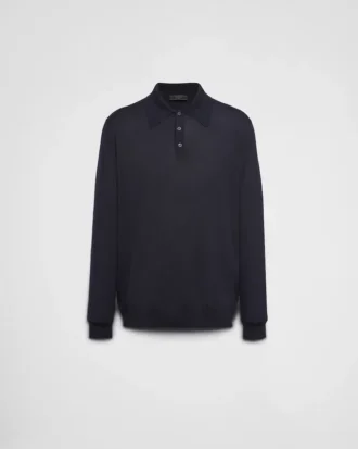 Worsted Wool Polo Shirt