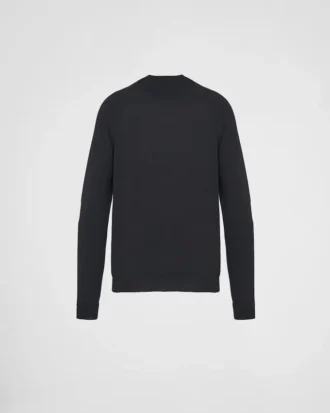 Worsted Wool Turtleneck Sweater